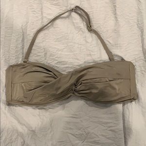 taupe/grey bikini top!
